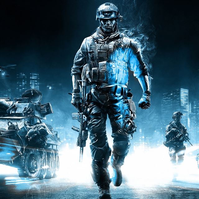 Battlefield 3 Action Game iPad wallpaper 