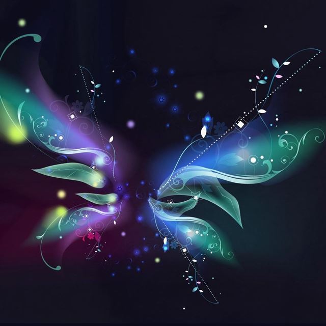 Beautiful Floral Background iPad wallpaper 