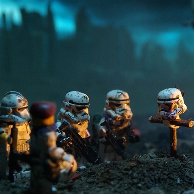 Star Wars Lego Soldiers iPad wallpaper 