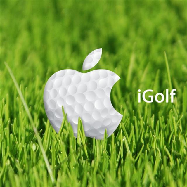 Apple Golf iPad wallpaper 