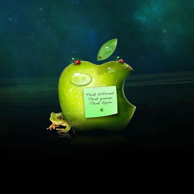 Interesting Apple iPad wallpaper 