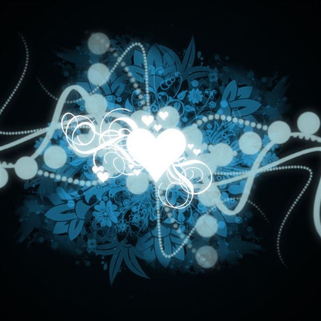 Heart Shaped Universe Widescreen iPad Wallpapers Free Download