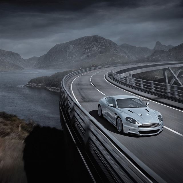 Aston Martin DBS iPad wallpaper 