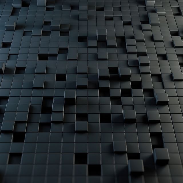 Cubes 3D iPad wallpaper 