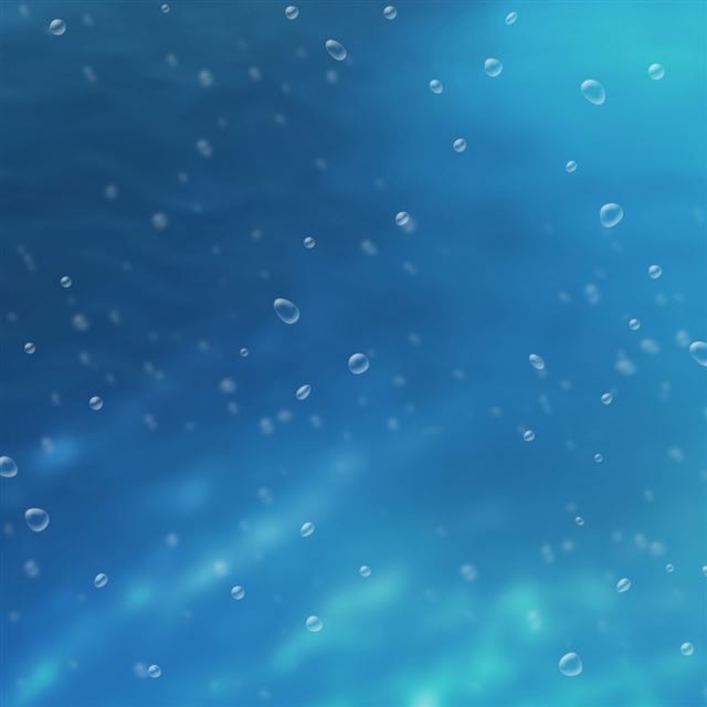 Light Blue Background With Bubbles iPad wallpaper 