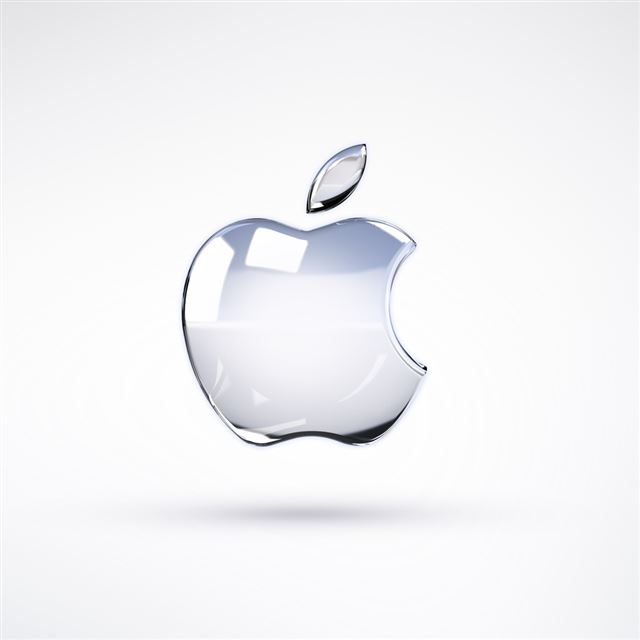 Apple Glass Logo iPad wallpaper 