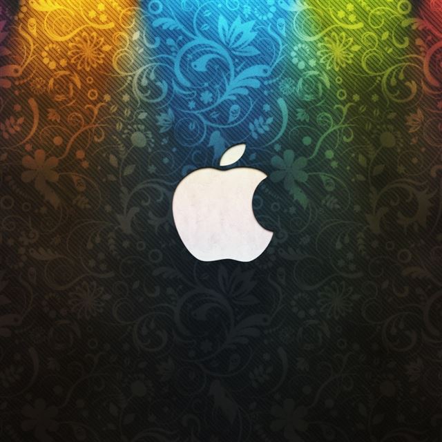 Beautiful Apple Logo Design iPad wallpaper 