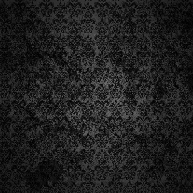 Black Floral Grunge iPad wallpaper 