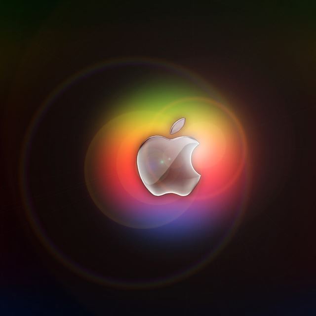 Colorful Glow In Apple iPad wallpaper 