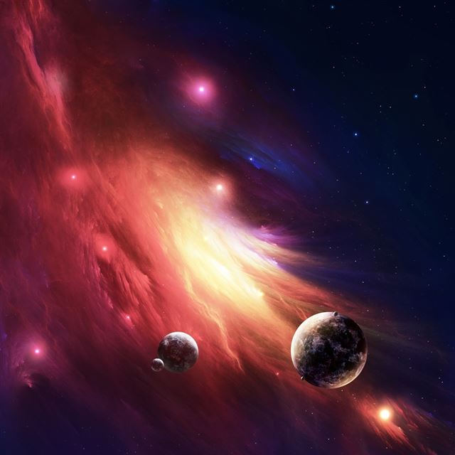 Nebula Elevation iPad wallpaper 