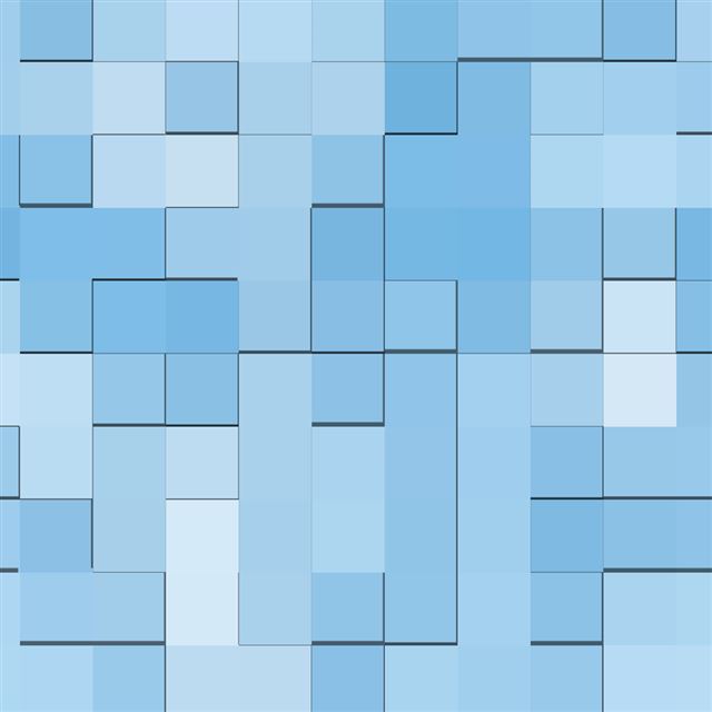 Blue squares iPad wallpaper 