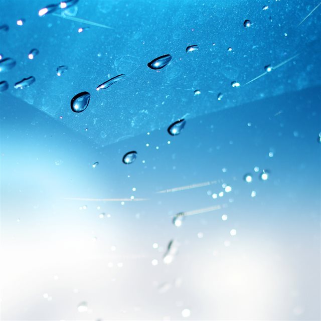 Water Splash Windshield iPad wallpaper 