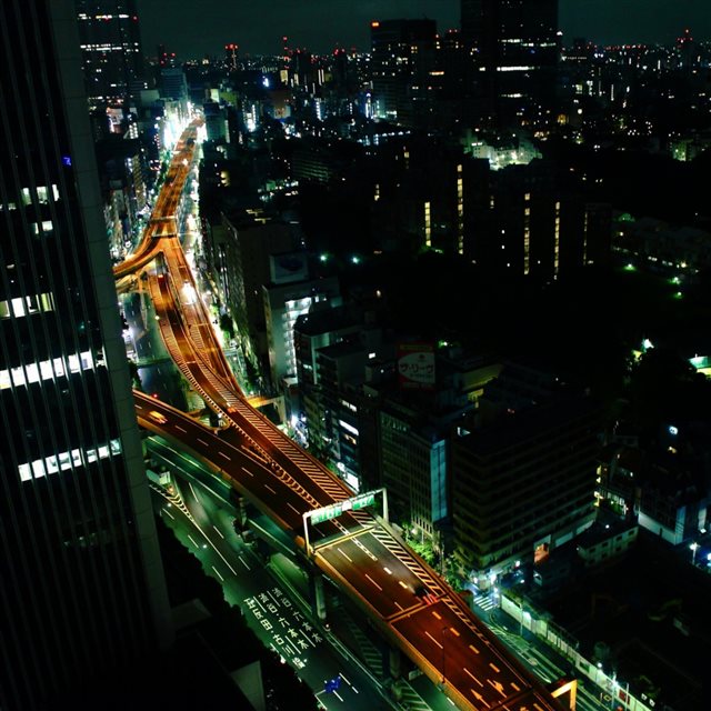 Tokyo Nights iPad wallpaper 