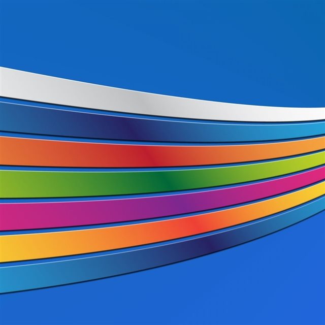 Different rainbow abstract iPad wallpaper 