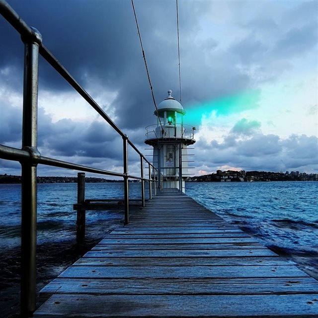 Sydney Lighthouse View iPad wallpaper 