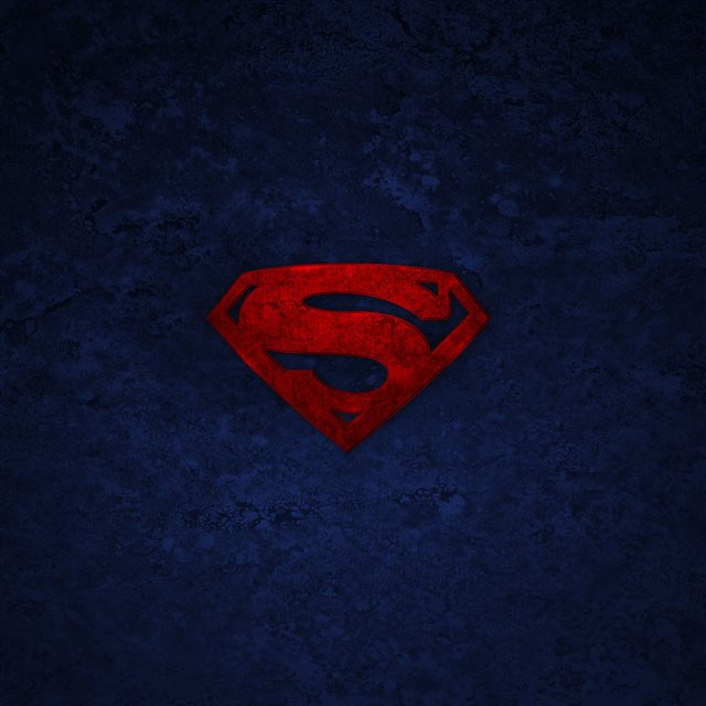 Superman logo iPad wallpaper 