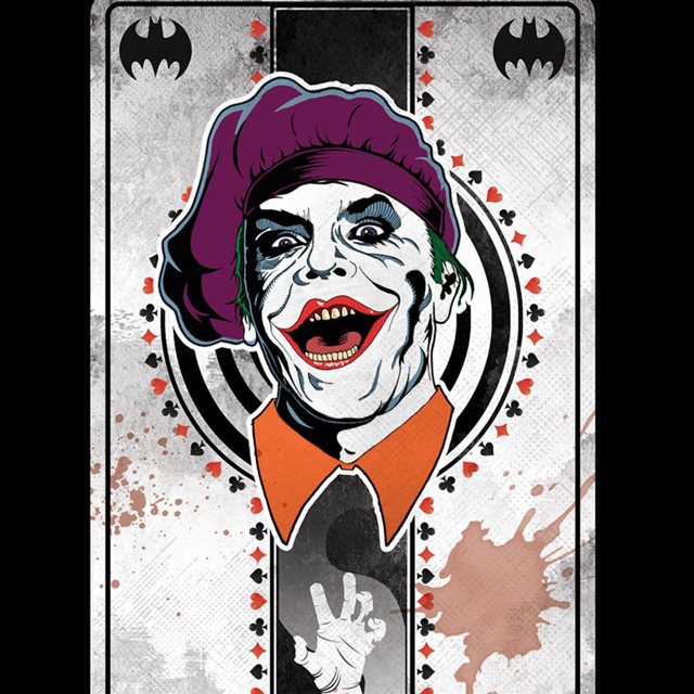 Joker Card iPad wallpaper 