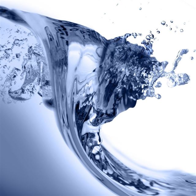 Spray Water Wave iPad wallpaper 