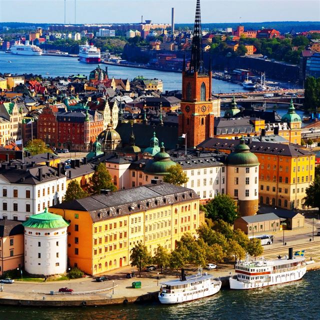 Stockholm Sweden iPad wallpaper 