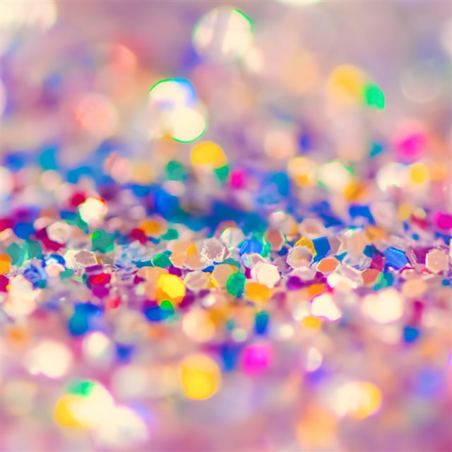 Colorful Glitter iPad wallpaper 