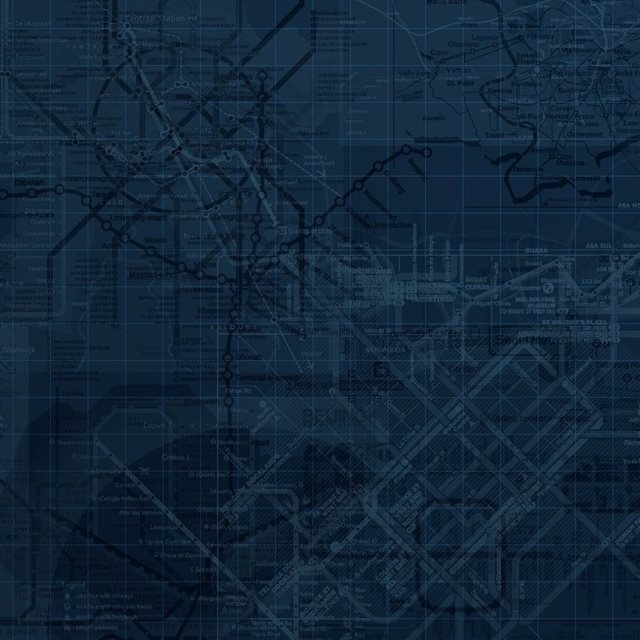 Metro Maps Of Large Cities iPad wallpaper 