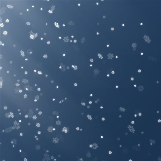 Snowflakes Vector iPad wallpaper 