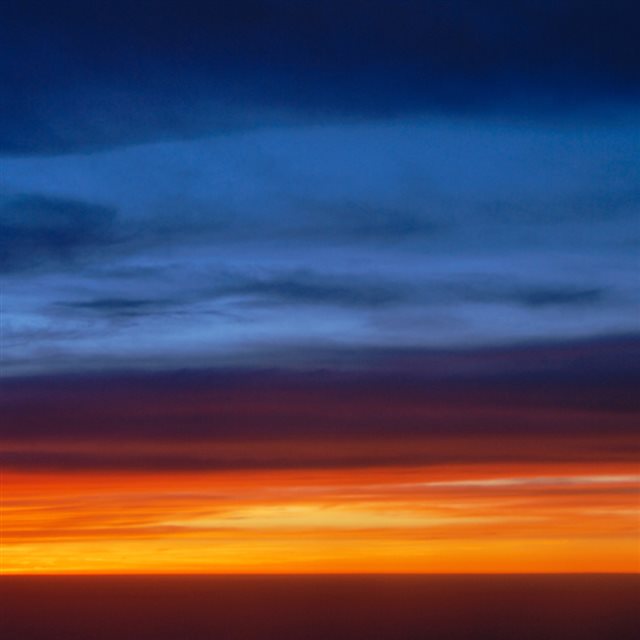 sunset landscape iPad wallpaper 