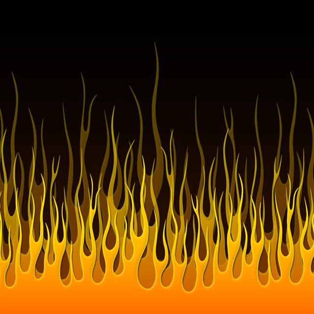 Fire iPad wallpaper 