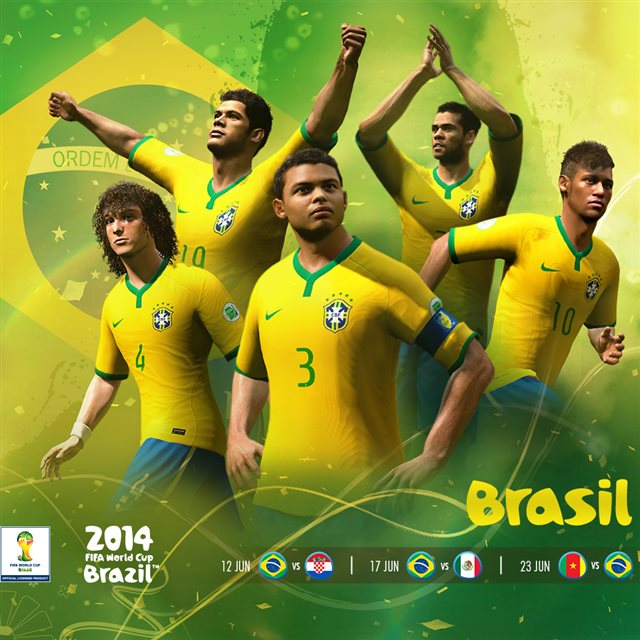 2014 FIFA Brazil Team iPad wallpaper 