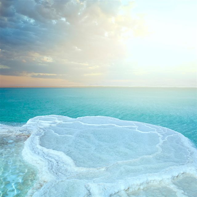 Salt Sea Wide iPad wallpaper 