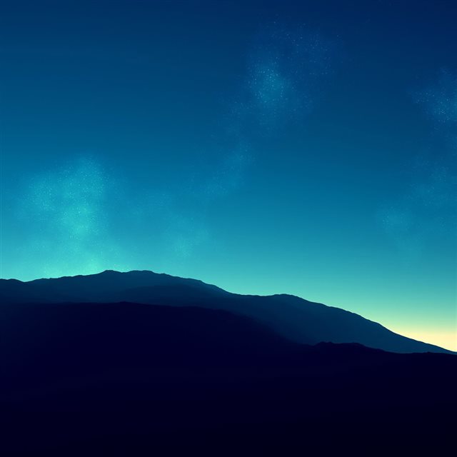 Blue Mountains Digital Art iPad wallpaper 