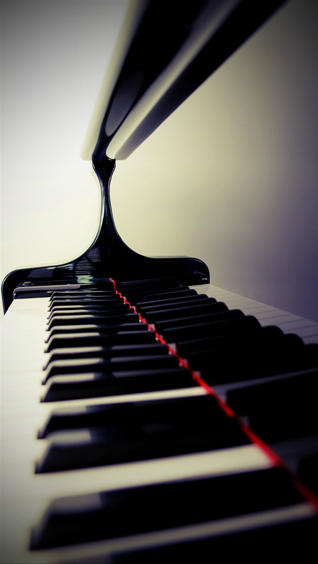 Piano Keys Closeup iPhone 8 wallpaper 