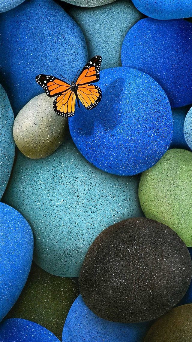 colorful cobblestone iPhone 8 wallpaper 