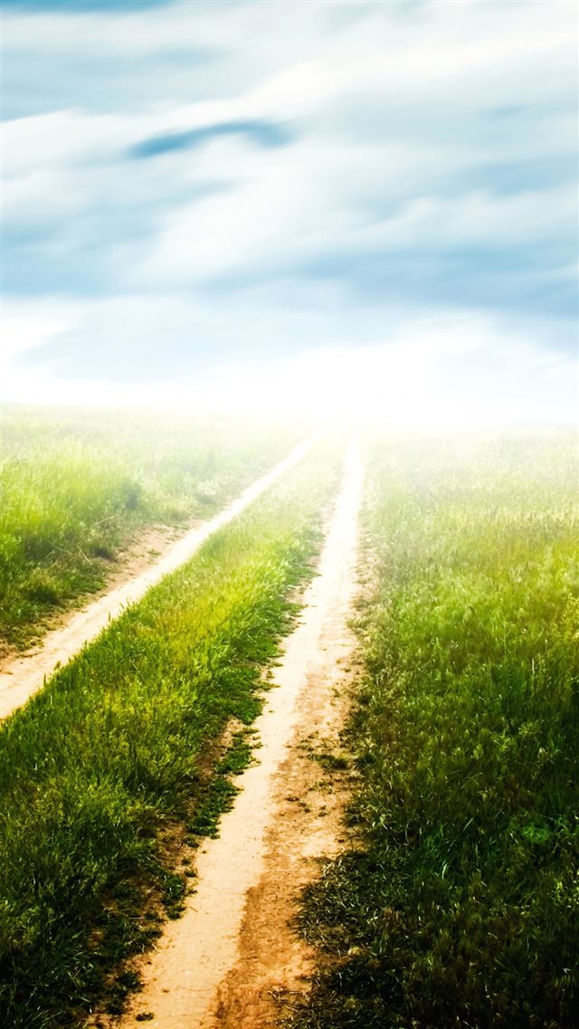 Road To Sky iPhone 8 wallpaper 