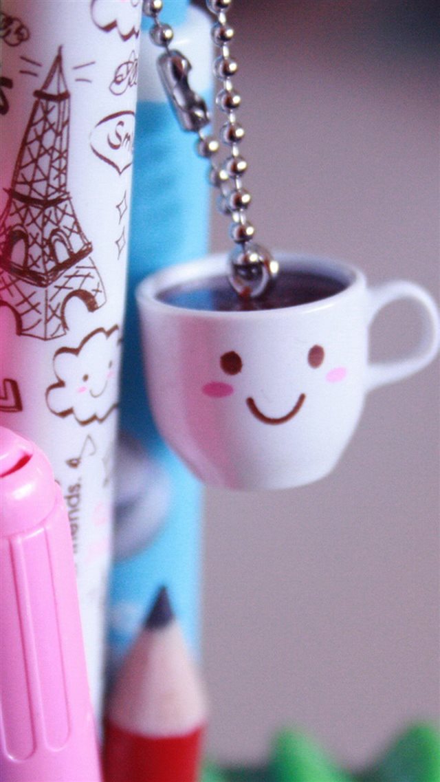 Lovely Little Cup Toy iPhone 8 wallpaper 