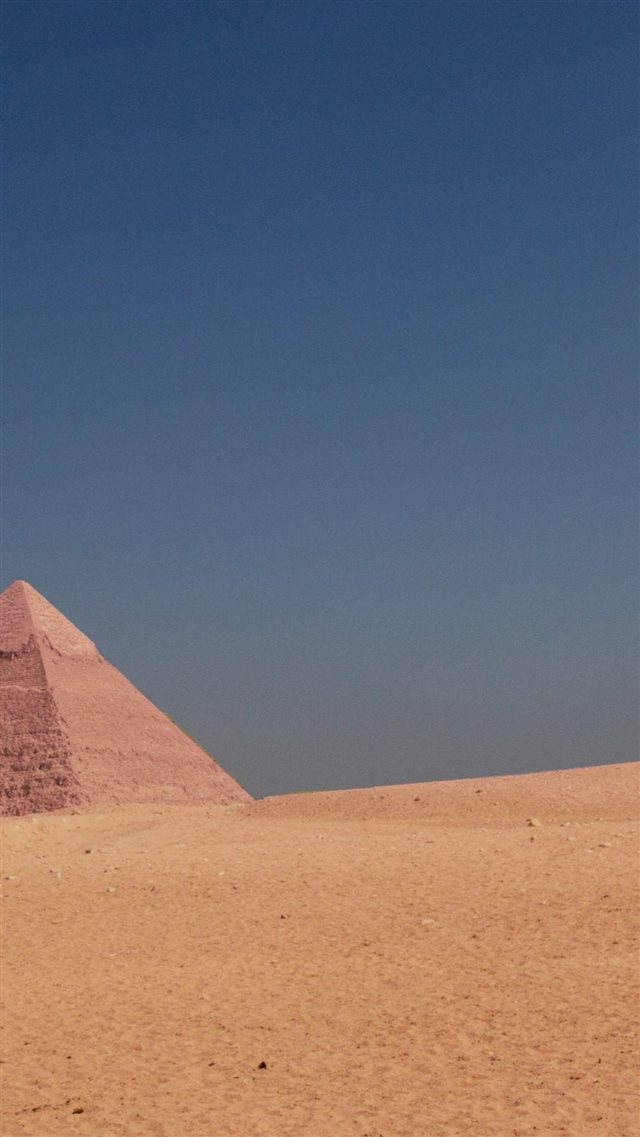 Egipt Pyramid Blue Sky iPhone 8 wallpaper 