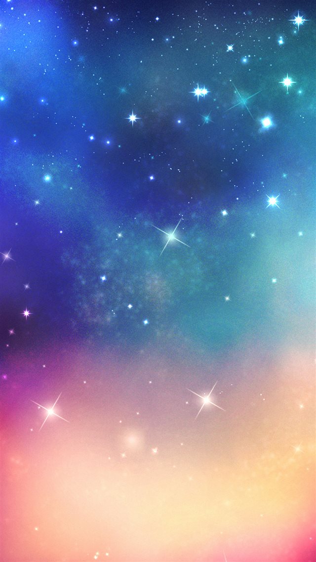 Shiny Fantasy Ouer Space iPhone 8 wallpaper 