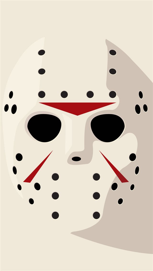 Jason Friday 13th Hockey Mask iPhone 8 wallpaper 