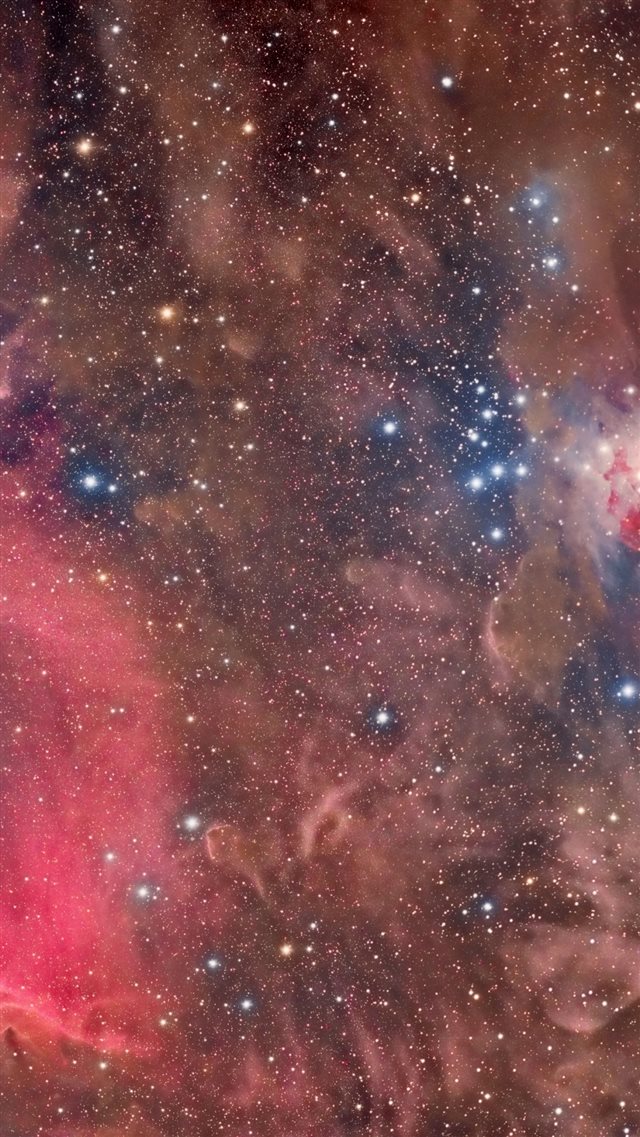 Sky Space Nebula Shine iPhone 8 wallpaper 