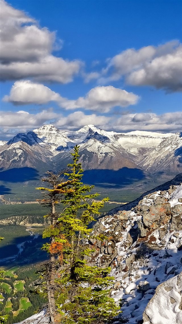 Canada Banff National Park iPhone 8 wallpaper 