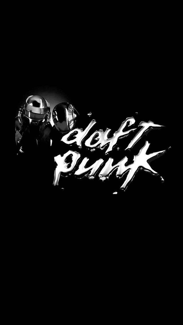 Daft Punk Chrome iPhone 8 wallpaper 