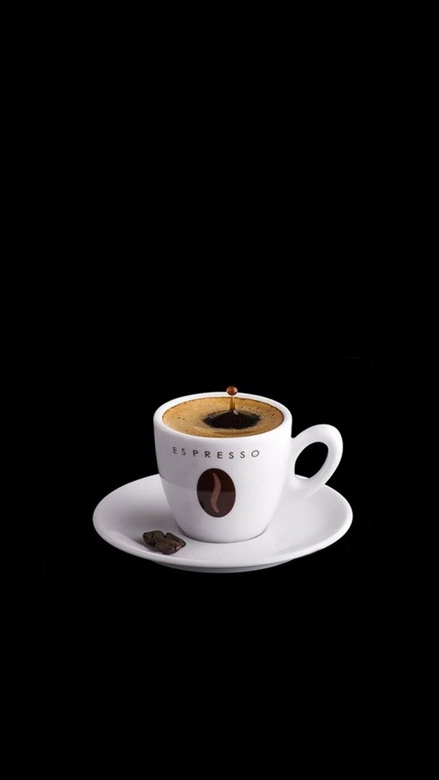 Espresso Coffee Cup  iPhone 8 wallpaper 