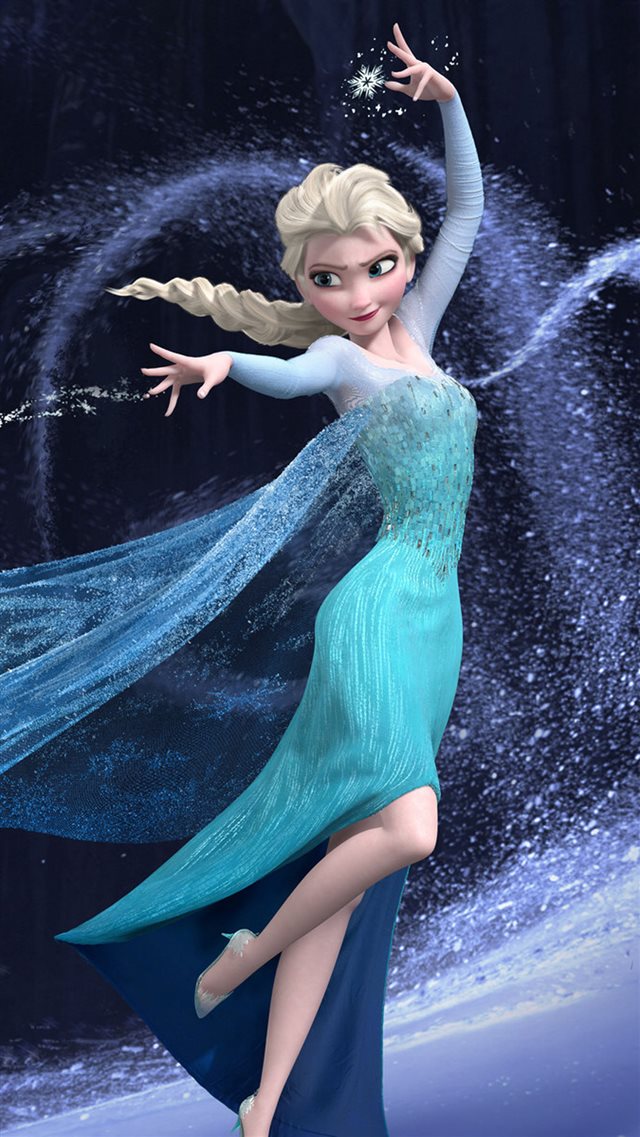 Frozen Ice Princess iPhone 8 wallpaper 