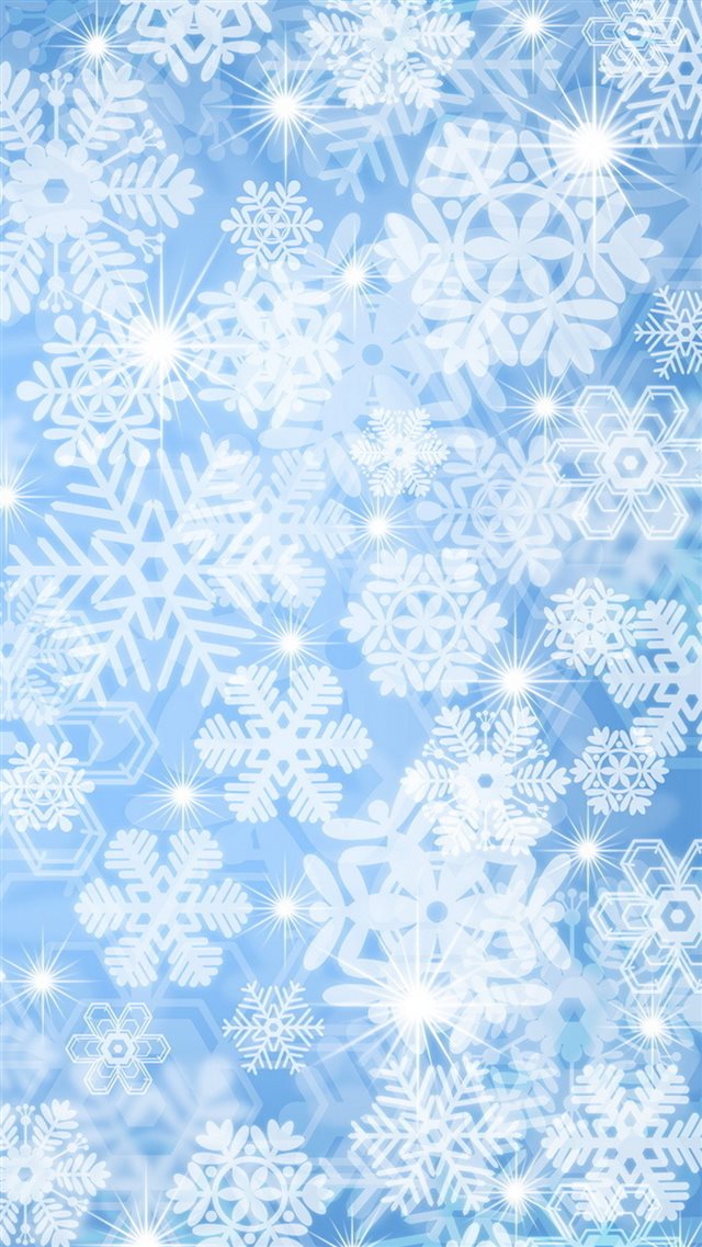 Snow Star Pattern Background iPhone 8 wallpaper 