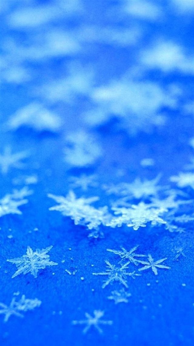 Abstract Icy Snowflake Background iPhone 8 wallpaper 