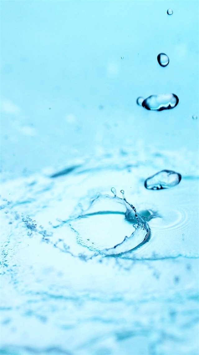 Abstract Water Splash Bubble iPhone 8 wallpaper 