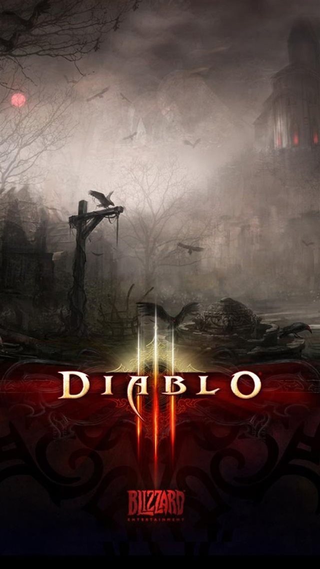 Diablo Ⅱ Poster iPhone 8 wallpaper 