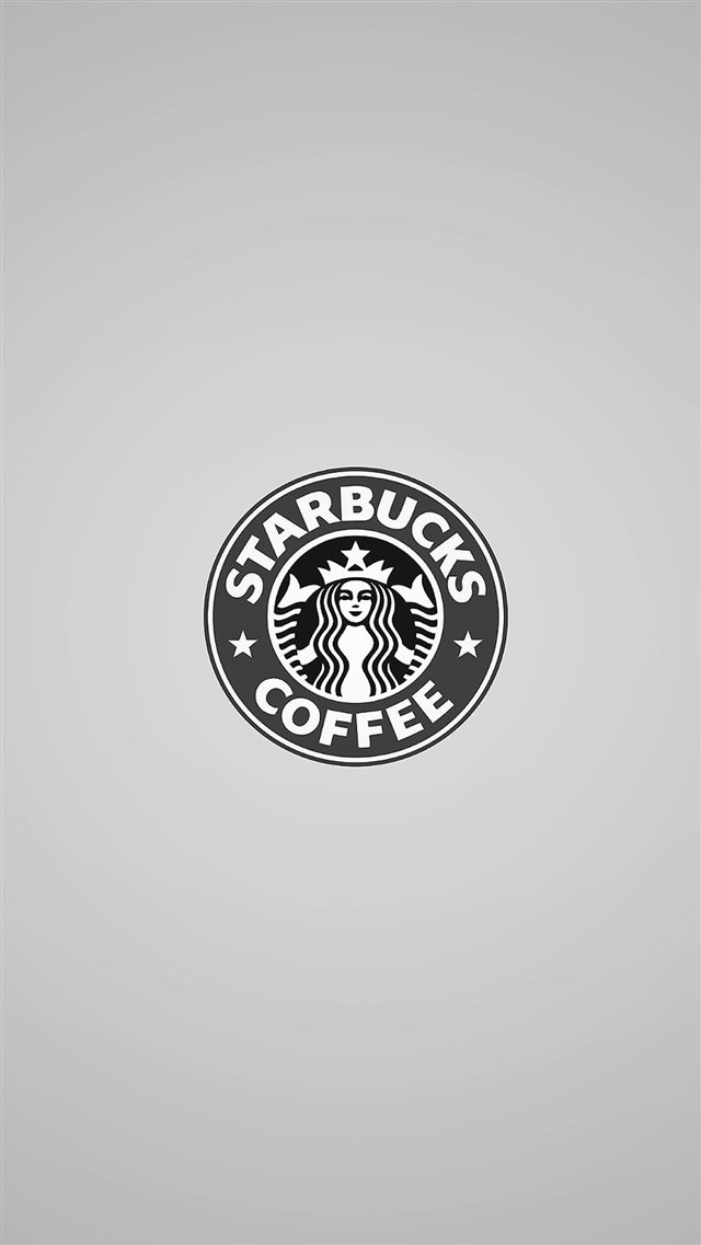 Simple Starbucks Coffee Logo iPhone 8 wallpaper 