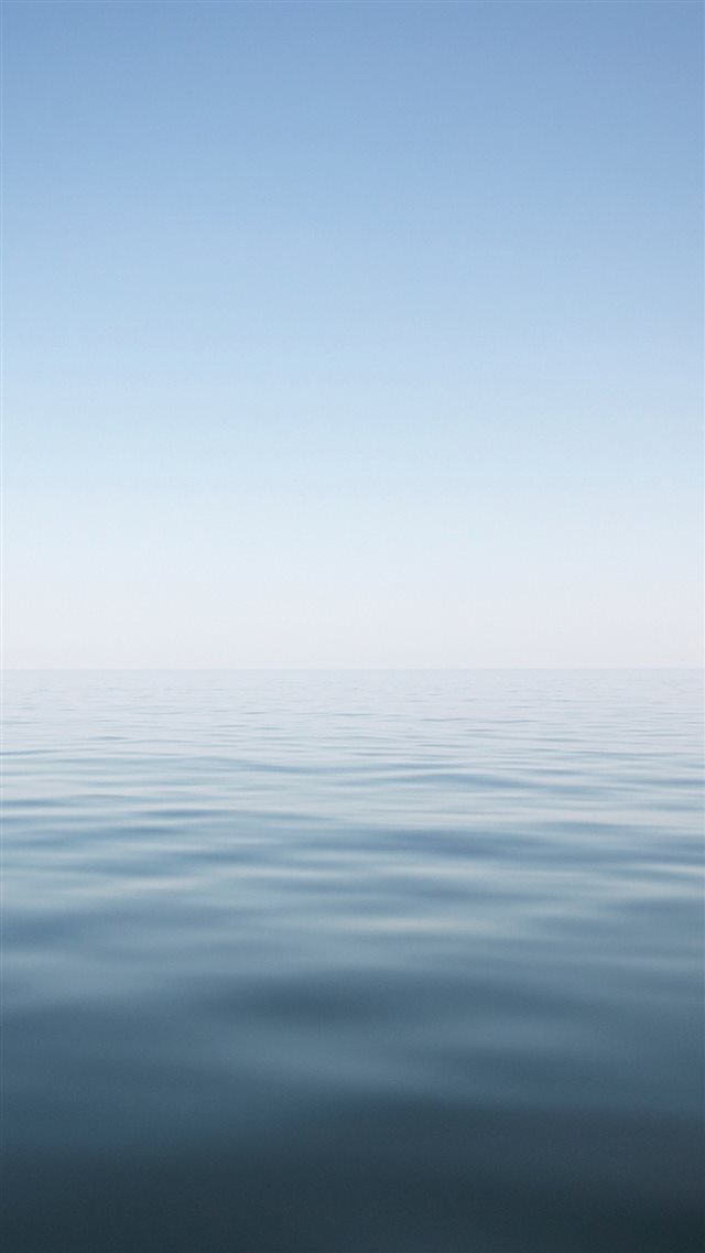 Nature Calm Ocean Skyline Landscape iPhone 8 wallpaper 