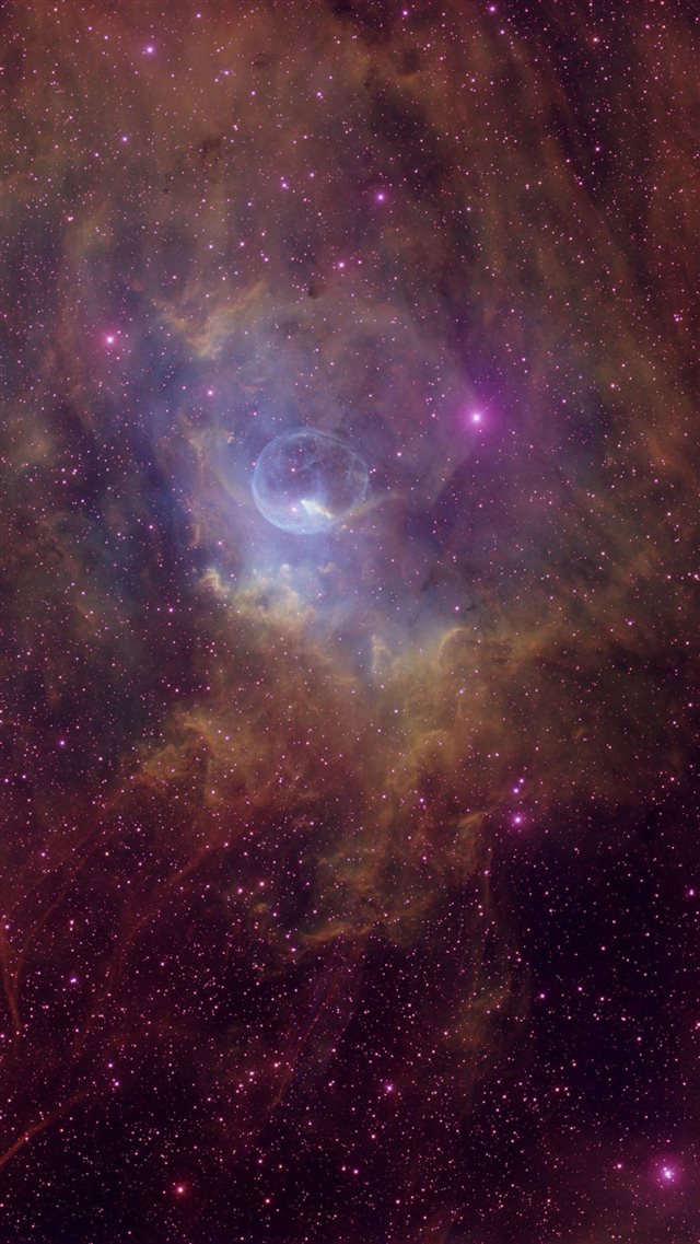 Celestial Body In Starry Outer Space iPhone 8 wallpaper 